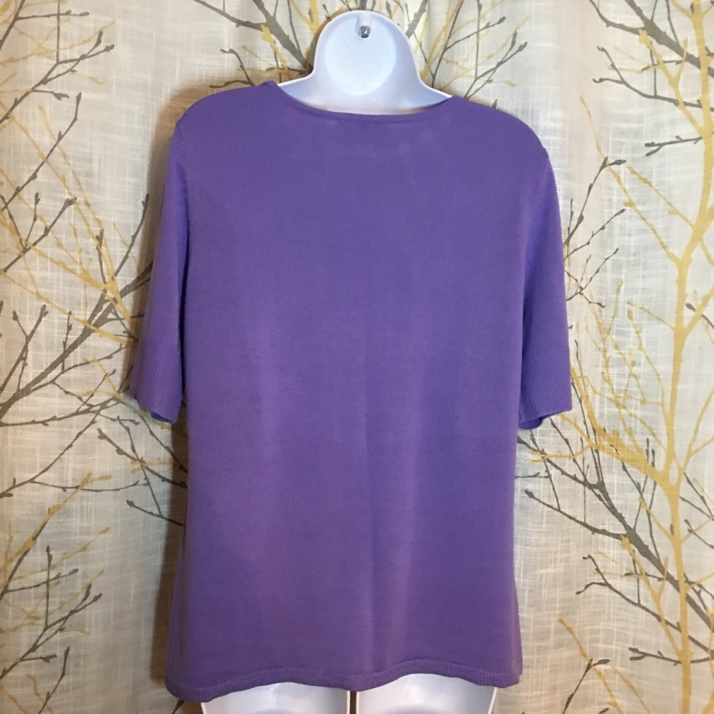 Coldwater Creek Short-sleeved Shirt - Picture 4 of 7